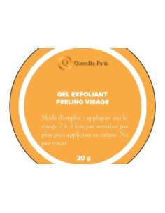 Gel Exfoliant Réparateur Visage, Peeling Exfoliant Visage 10g