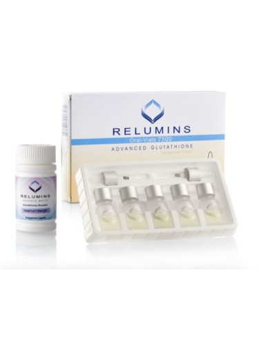 Glutathion Relumins 7500 mg avec Booster