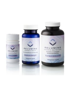 TRIO RELUMINS Oral + Vitamine C MAX + Booster TRIO pour Rajeunit et Blanchit la peau