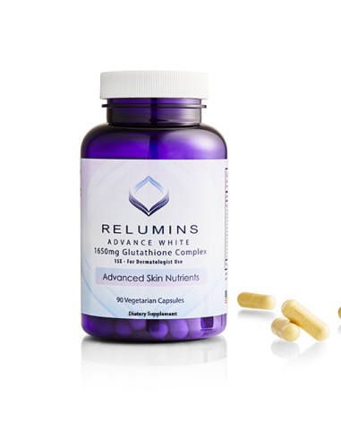 Relumins Advance White 1650 mg 15x Complexe de glutathion – Pour usage dermatologique